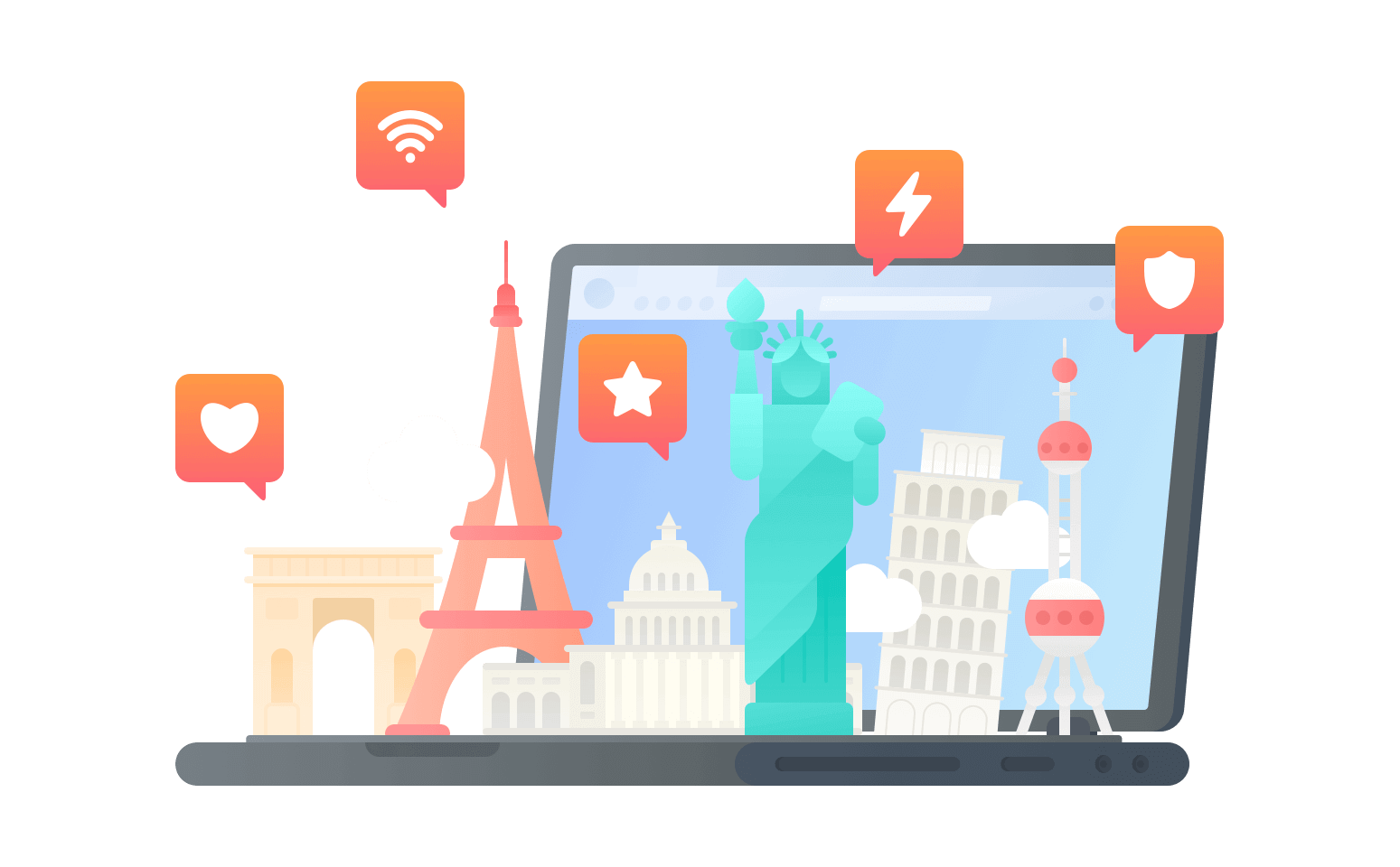 在圣赫勒拿通过VPN看国内电视 - 大陆VPN